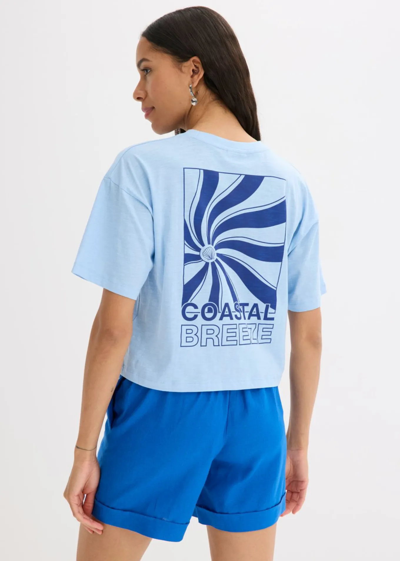 Camiseta holgada de algodón orgánico puro