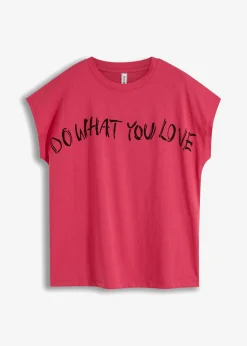 Camiseta holgada de algodón puro