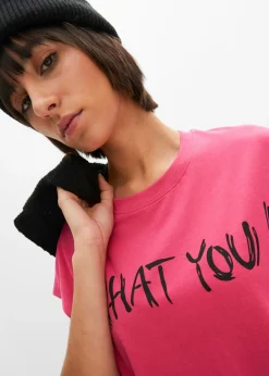 Camiseta holgada de algodón puro