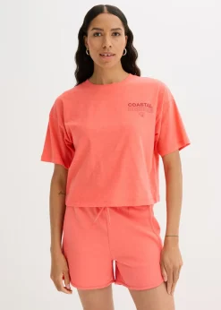Camiseta holgada de algodón orgánico puro