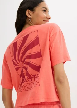 Camiseta holgada de algodón orgánico puro