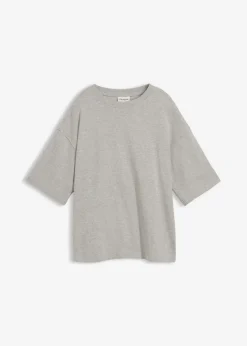 Camiseta holgada de algodón orgánico puro y pesado