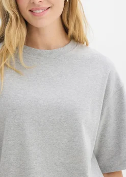 Camiseta holgada de algodón orgánico puro y pesado