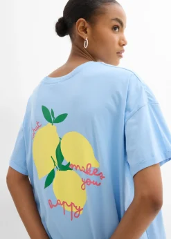 Camiseta holgada de algodón orgánico puro