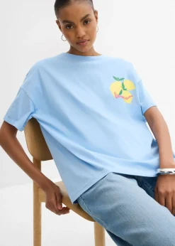 Camiseta holgada de algodón orgánico puro