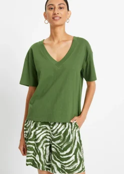 Camiseta holgada de algodón orgánico puro