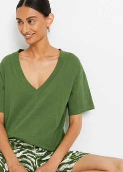Camiseta holgada de algodón orgánico puro