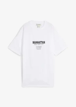 Camiseta holgada de algodón orgánico puro