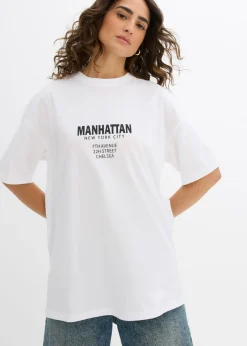 Camiseta holgada de algodón orgánico puro