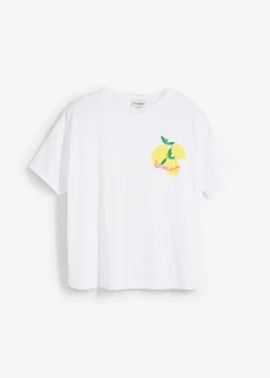 Camiseta holgada de algodón orgánico puro