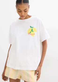 Camiseta holgada de algodón orgánico puro