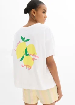 Camiseta holgada de algodón orgánico puro