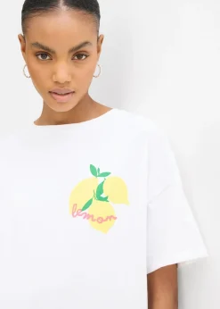 Camiseta holgada de algodón orgánico puro