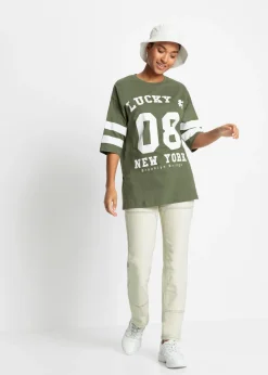 Camiseta holgada de algodón orgánico puro