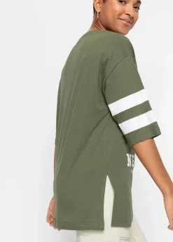 Camiseta holgada de algodón orgánico puro
