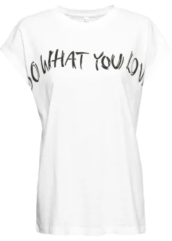 Camiseta holgada de algodón puro