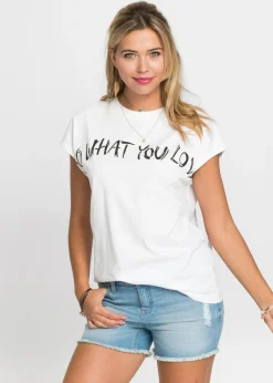 Camiseta holgada de algodón puro