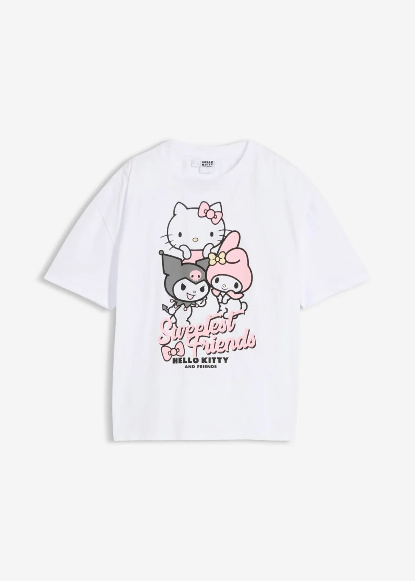 Camiseta holgada de Hello Kitty de algodón puro