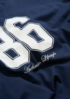 Camiseta holgada de manga larga de algodón orgánico puro