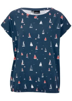 Camiseta holgada de manga corta