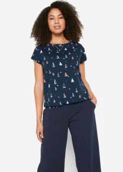 Camiseta holgada de manga corta