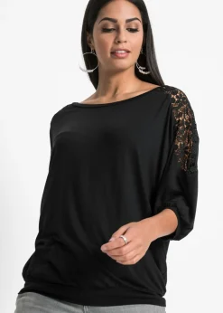 Camiseta holgada de mezcla de viscosa