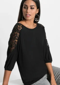 Camiseta holgada de mezcla de viscosa