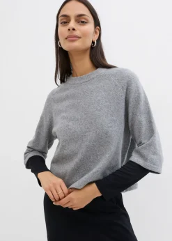 Camiseta holgada de punto