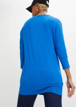 Camiseta holgada de viscosa fluida