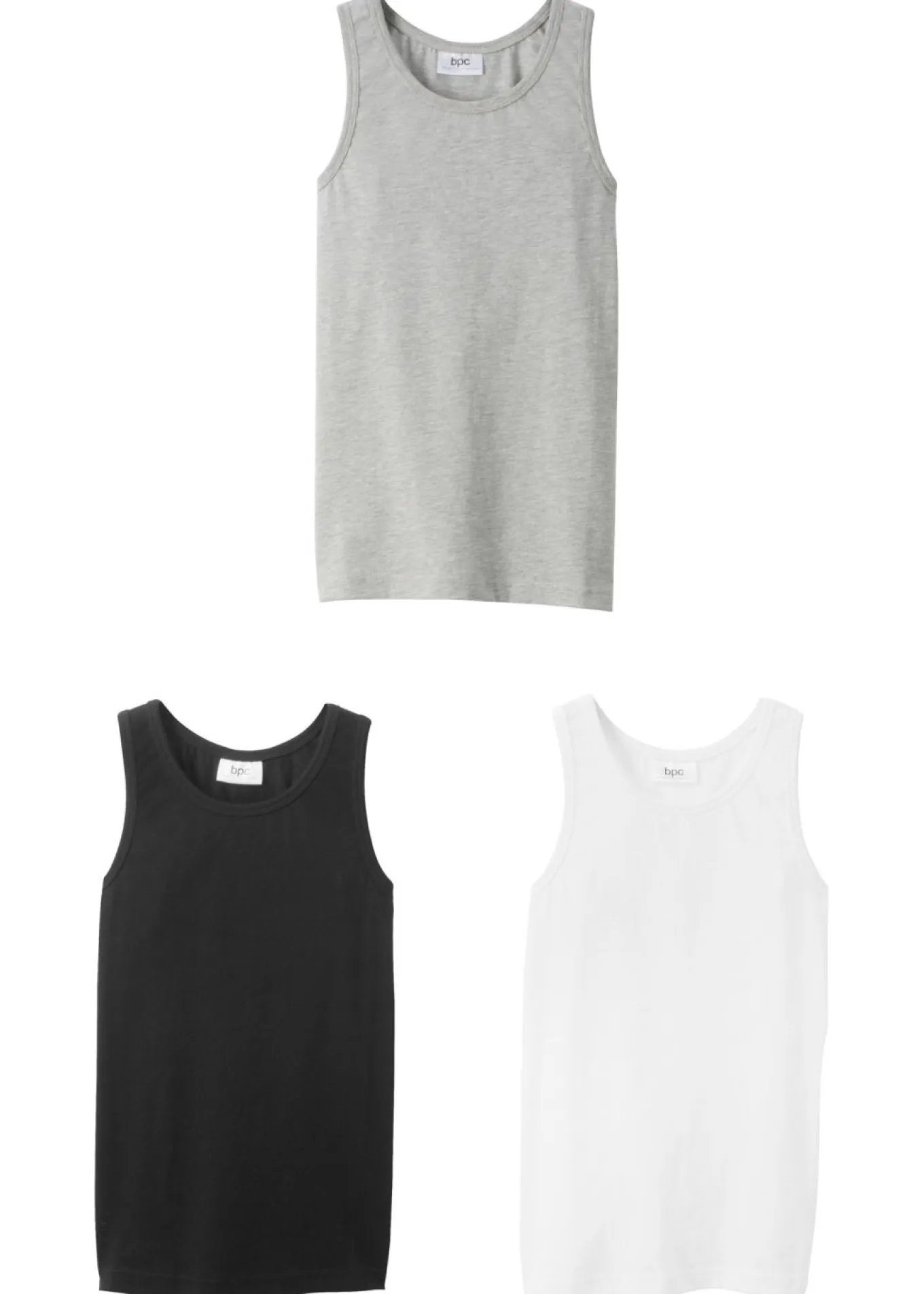 Camiseta interior con algodón suave (3 unidades)