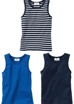 Camiseta interior con algodón orgánico suave (3 unidades)