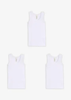 Camiseta interior con algodón suave (3 unidades)