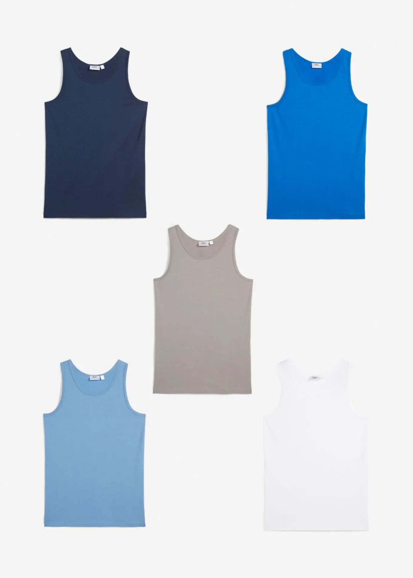 Camiseta interior de algodón suave (5 unidades)