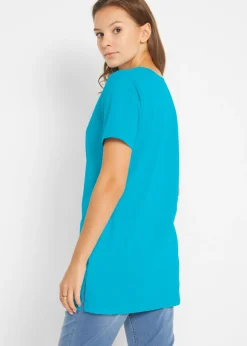 Camiseta larga con escote en V (2 unidades)