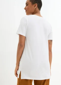Camiseta larga con escote en V (2 unidades)