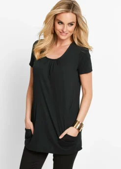 Camiseta larga con viscosa