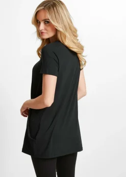 Camiseta larga con viscosa
