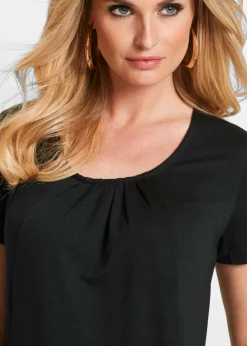 Camiseta larga con viscosa
