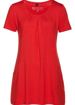 Camiseta larga con viscosa