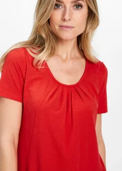 Camiseta larga con viscosa