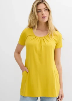 Camiseta larga con viscosa