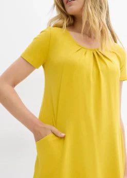 Camiseta larga con viscosa