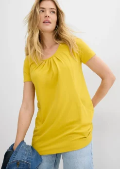 Camiseta larga con viscosa