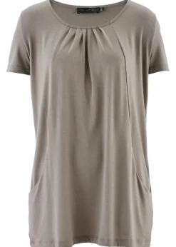 Camiseta larga con viscosa