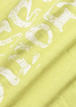 Camiseta larga de algodón orgánico puro