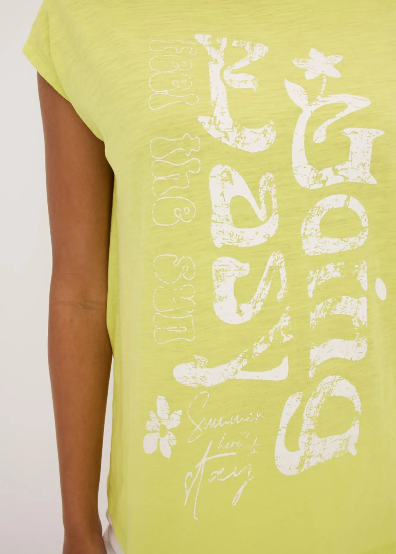 Camiseta larga de algodón orgánico puro