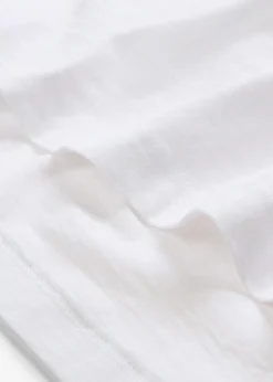 Camiseta larga de algodón puro