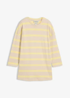 Camiseta larga de algodón orgánico pesado