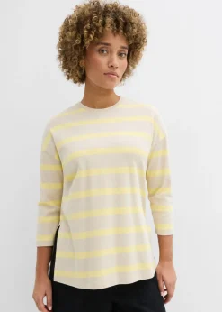 Camiseta larga de algodón orgánico pesado