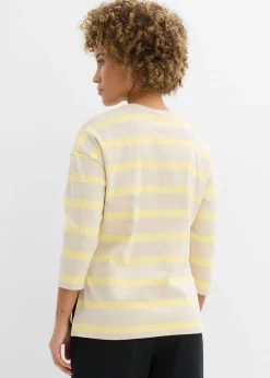 Camiseta larga de algodón orgánico pesado